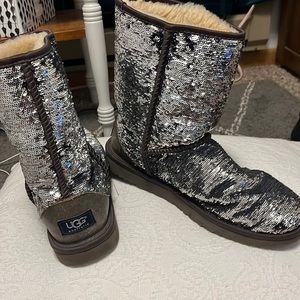 Sequin UGG Boots
